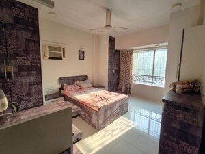 Bedroom in 3 BHK Apartment at Wadhwa Imperial Heights, Goregaon West – for Rent