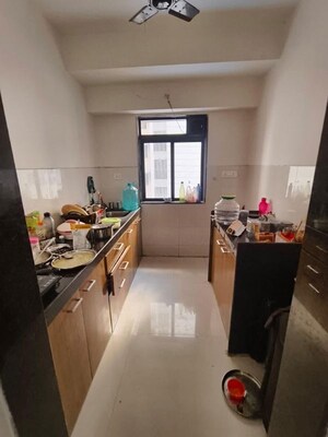 Kitchen in 1 BHK Apartment at Crystal Armus, Chembur – for Rent
