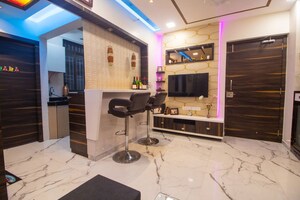 Living Room in 1.5 BHK Apartment at Natu 9 Riviera Hills, Kalwa – for Sale