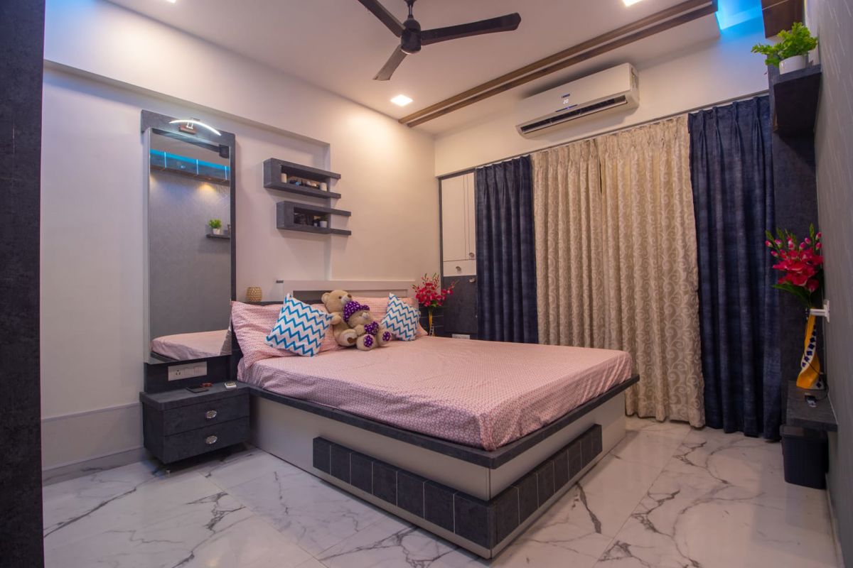 1.5 BHK + Study Room 925 Sq.Ft. Apartment in Natu 9 Riviera Hills