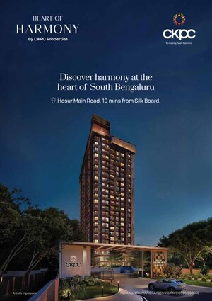 3 BHK Apartment For Sale in CKPC Heart of Harmony, Kudlu Gate