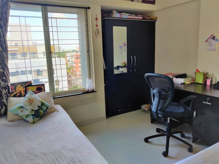 Bedroom, chintamani-pushkardeep 2 Bedroom 1002 Sq.Ft. Apartment In Warje Pune 10520731