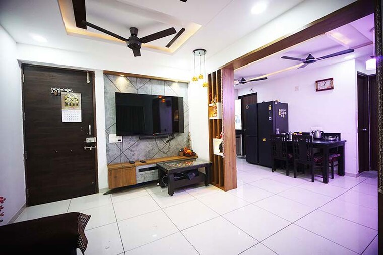 Living Room, shilaj 2 Bedroom 140 Sq.Yd. Apartment In Shilaj Ahmedabad 10520768