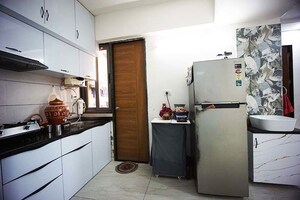 Kitchen in 3 BHK Apartment at Vastral – for Sale