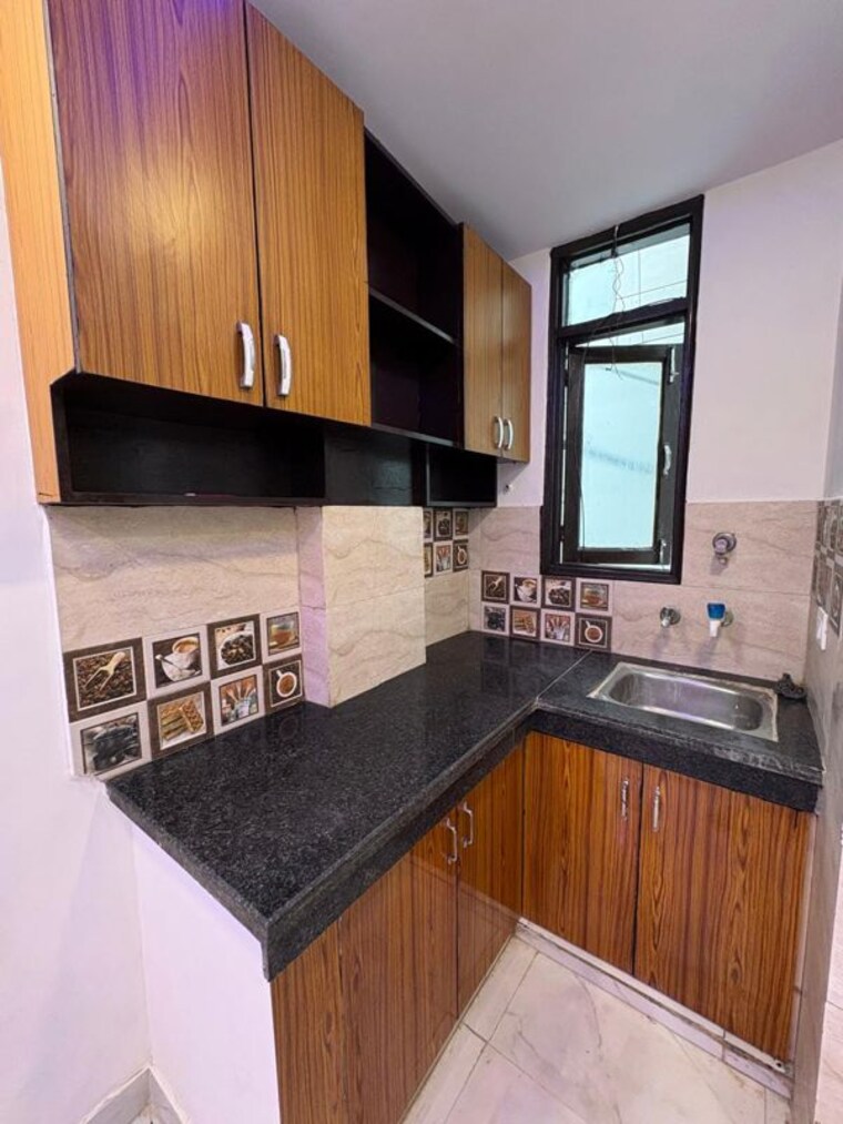 Kitchen, govindpuri 1 Bedroom 450 Sq.Ft. Builder Floor In Govindpuri Delhi 10520778