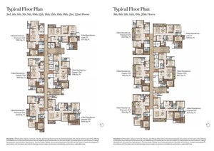 Master Plan in 3 BHK Apartment at CKPC Heart of Harmony, Kudlu Gate – for Sale