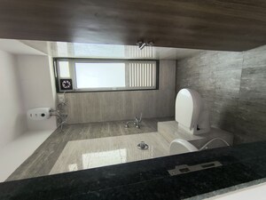 Bathroom in 1 BHK Apartment at Asmi Shimmers, Goregaon East – for Sale