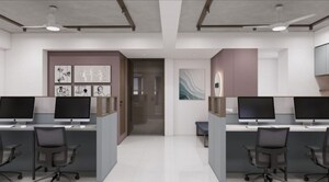 Kitchen in  Office Space at Shivam Trade Center, Ambli – for Rent