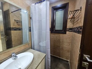 Bathroom in 3 BHK Builder Floor at Uday Park – for Rent