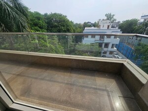 Balcony in 3 BHK Builder Floor at Uday Park – for Rent