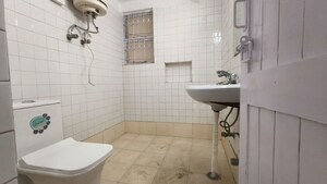 Bathroom in 3 BHK Apartment at Vasant Kunj – for Rent