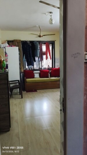 Bathroom in 2 BHK Apartment at Manjushree CHS, Kopar Khairane – for Rent