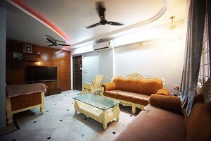 Living Room in 3 BHK Apartment at Satellite – for Sale