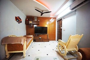 Living Room in 3 BHK Apartment at Satellite – for Sale