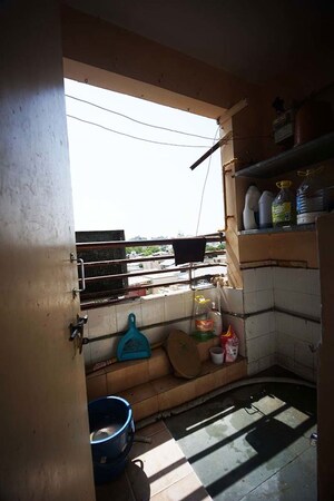 Staircase in 3 BHK Apartment at Satellite – for Sale