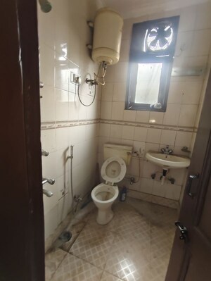 Bathroom in 2 BHK Builder Floor at Malviya Nagar – for Rent