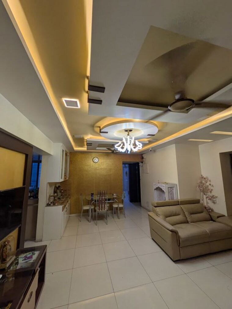 Living Room, kolte-patil-western-avenue 3 Bedroom 1222 Sq.Ft. Apartment In Wakad Pune 10520882