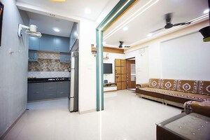 Kitchen in 3 BHK Penthouse at Nava Naroda – for Sale