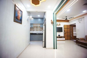 Building Lobby in 3 BHK Penthouse at Nava Naroda – for Sale