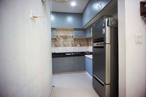 Kitchen in 3 BHK Penthouse at Nava Naroda – for Sale