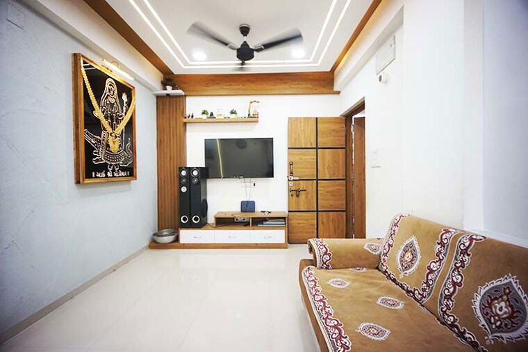 Living Room, nava naroda 3 Bedroom 1116 Sq.Ft. Penthouse In Nava Naroda Ahmedabad 10520937