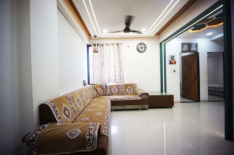 Living Room, nava naroda 3 Bedroom 1116 Sq.Ft. Penthouse In Nava Naroda Ahmedabad 10520937