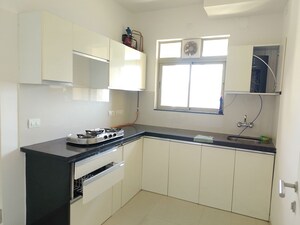 Kitchen in 2 BHK Apartment at Hiranandani Fortune City, New Panvel – for Rent