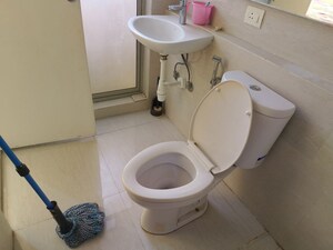 Bathroom in 2 BHK Apartment at Hiranandani Fortune City, New Panvel – for Rent