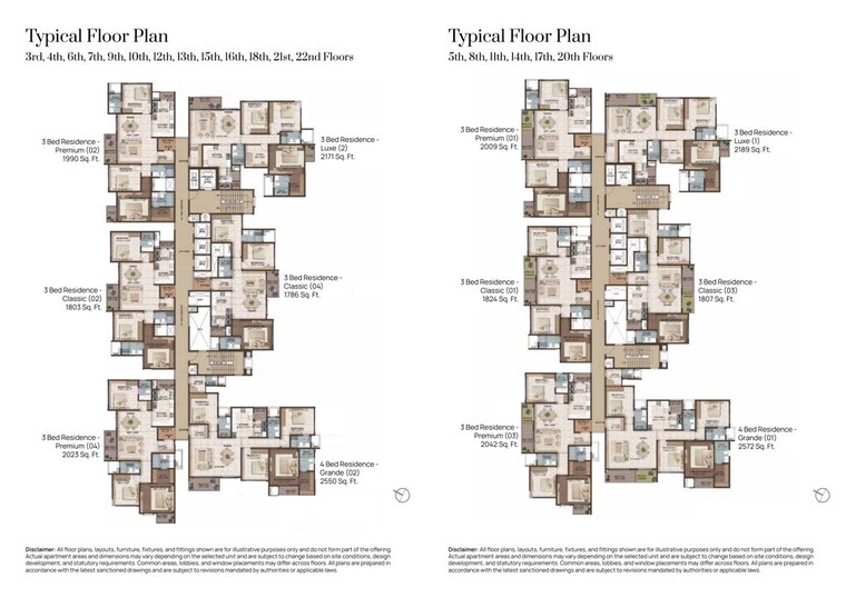 Master Plan, ckpc-heart-of-harmony 4 Bedroom 2572 Sq.Ft. Apartment In Kudlu Gate Bangalore 10520931
