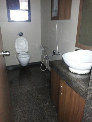 Bathroom in  Office Space at Raheja Arcade, Cbd Belapur Sector 11 – for Rent