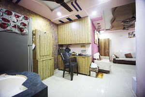 Living Room in 3 BHK Apartment at Chandlodiya – for Sale