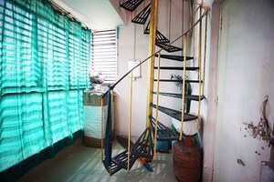 Staircase in 3 BHK Apartment at Chandlodiya – for Sale