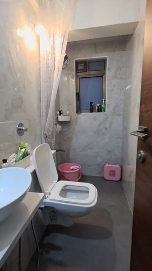 Bathroom in 2 BHK Apartment at Dadar East – for Rent
