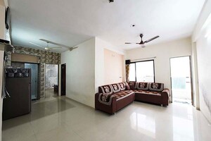 Living Room in 3 BHK Apartment at Chandlodia – for Sale