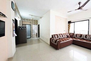 Living Room in 3 BHK Apartment at Chandlodia – for Sale