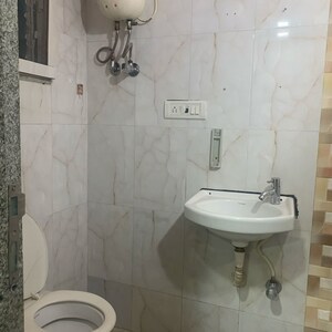 Bathroom in 2 BHK Apartment at Neelkamal Heights Borivalli, Kastur Park – for Rent