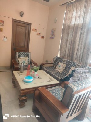 Living Room in 2 BHK Builder Floor at RWA Apartments, Sector 31 – for Rent
