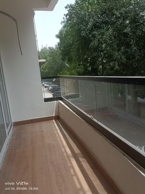 Balcony in 4 BHK Apartment at Dwarka – for Rent