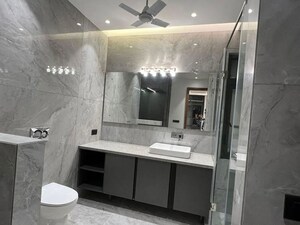 Bathroom in 3 BHK Builder Floor at Palam Vihar – for Rent