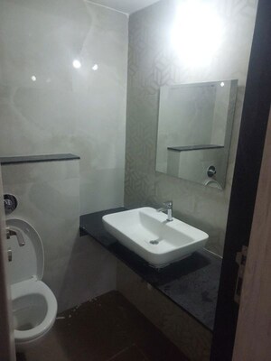 Bathroom in 3 BHK Apartment at Zen Elite, Kharadi – for Rent