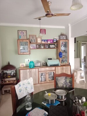 Living Room in 2.5 BHK Apartment at Royal Palms, Goregaon East – for Rent