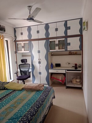 Living Room in 2.5 BHK Apartment at Royal Palms, Goregaon East – for Rent