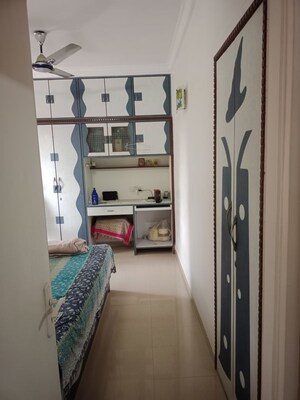 Balcony in 2.5 BHK Apartment at Royal Palms, Goregaon East – for Rent
