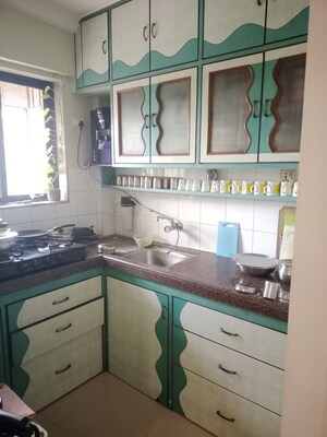 Kitchen in 2.5 BHK Apartment at Royal Palms, Goregaon East – for Rent
