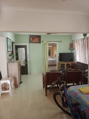 Living Room in 2.5 BHK Apartment at Royal Palms, Goregaon East – for Rent
