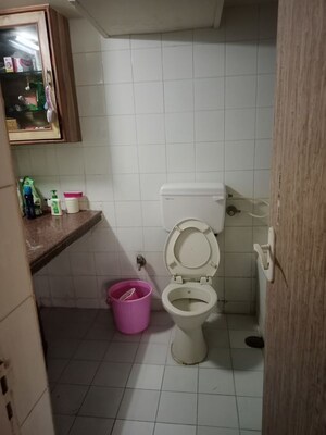 Bathroom in 2.5 BHK Apartment at Royal Palms, Goregaon East – for Rent