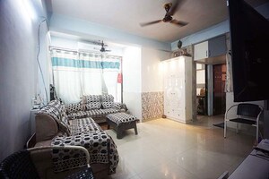 Living Room in 2 BHK Penthouse at Sargasan – for Sale