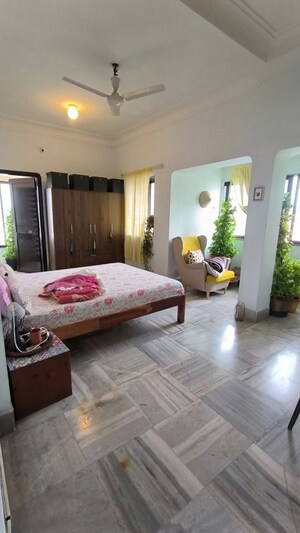 Bedroom in 3 BHK Apartment at SB Purushottam Towers, Prabhadevi – for Rent
