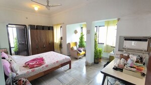 Bedroom in 3 BHK Apartment at SB Purushottam Towers, Prabhadevi – for Rent