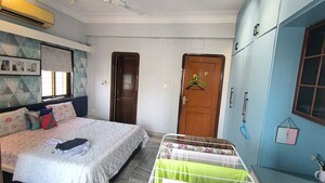 Bedroom in 3 BHK Apartment at SB Purushottam Towers, Prabhadevi – for Rent